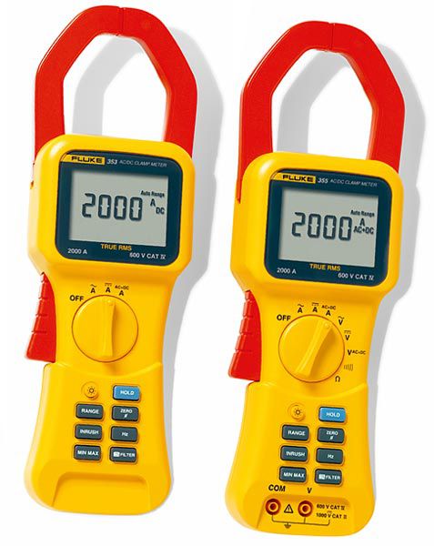 Токовые клещи Fluke 353 и 355