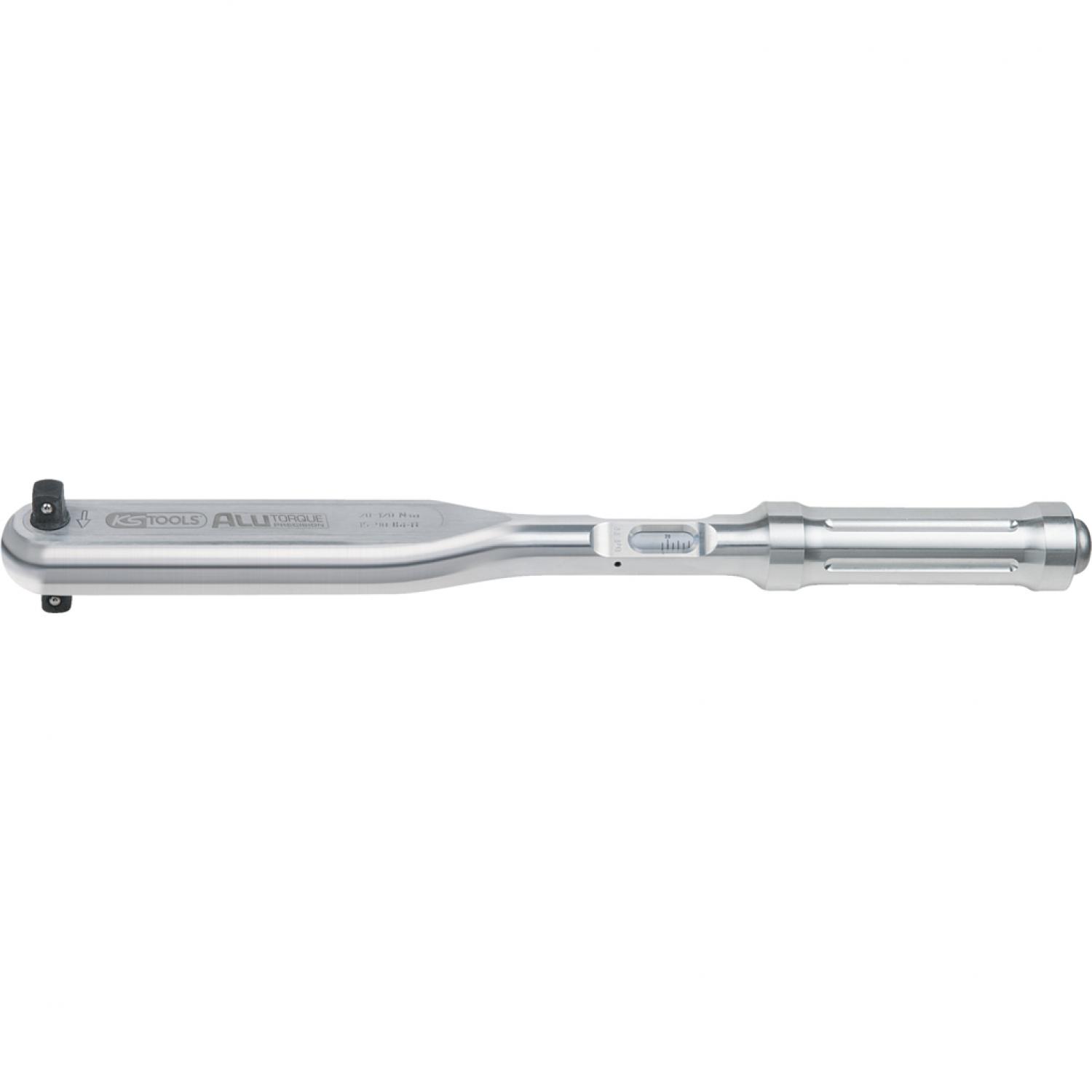 ALUTORQUEprecision динамометрический ключ 1/2", 20-120 Нм, для правой и левой резьбы с двумя квадратными гнездами
