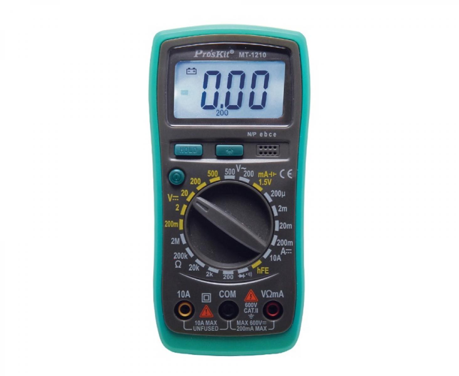 Мультиметр цифровой компактный ProsKit MT-1210
