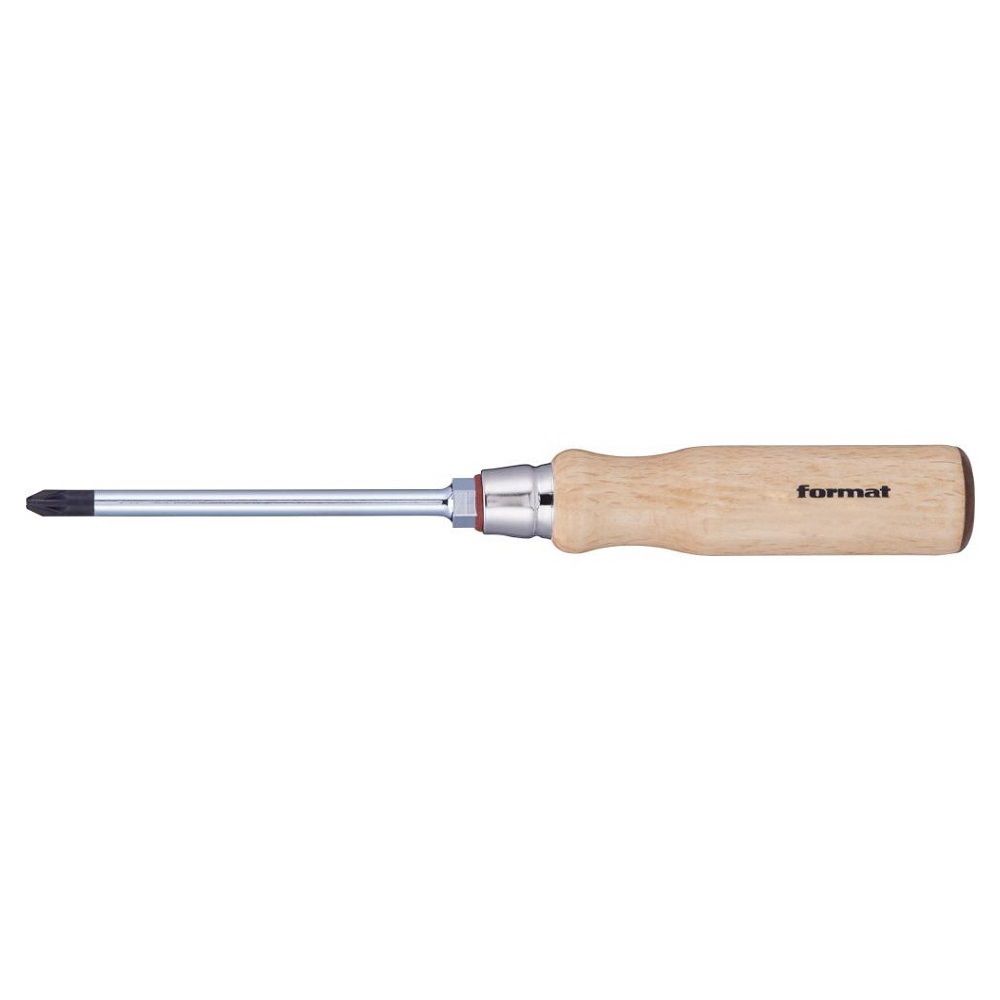 Отвертка Pozidriv с деревянной ручкой PZ 3x150 мм (FORMAT 63300103)