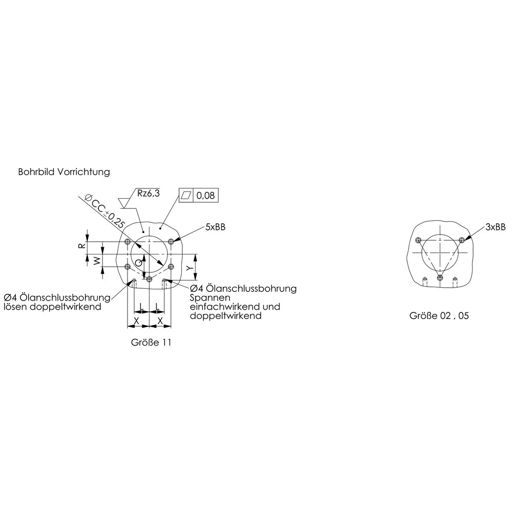 картинка Поворотный зажим, крепление на верхнем фланце, прецизионная конструкция АМF 327924 от магазина "Элит-инструмент"