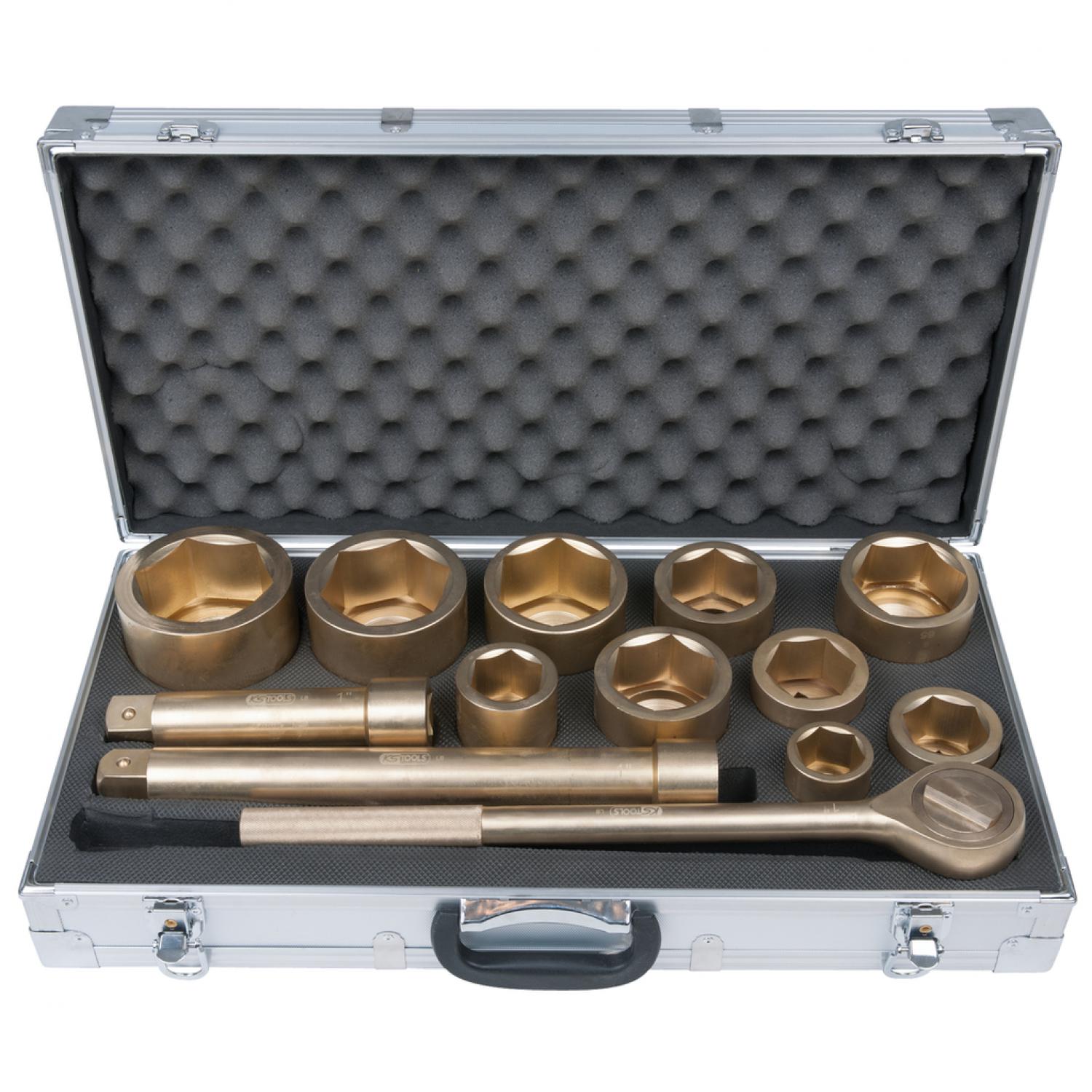 Комплект торцовых ключей BRONZEplus 1", 13 шт