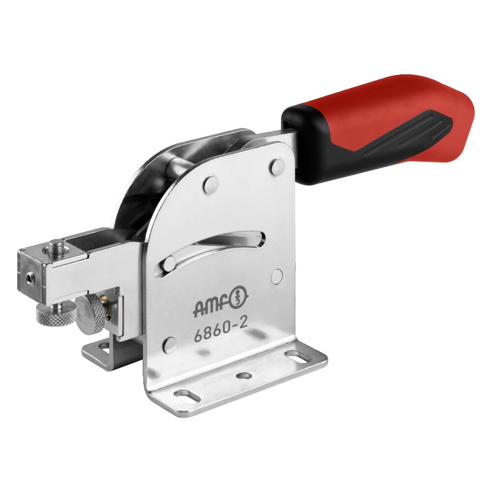 Комбинированный зажим с красной ручкой АМF 93831