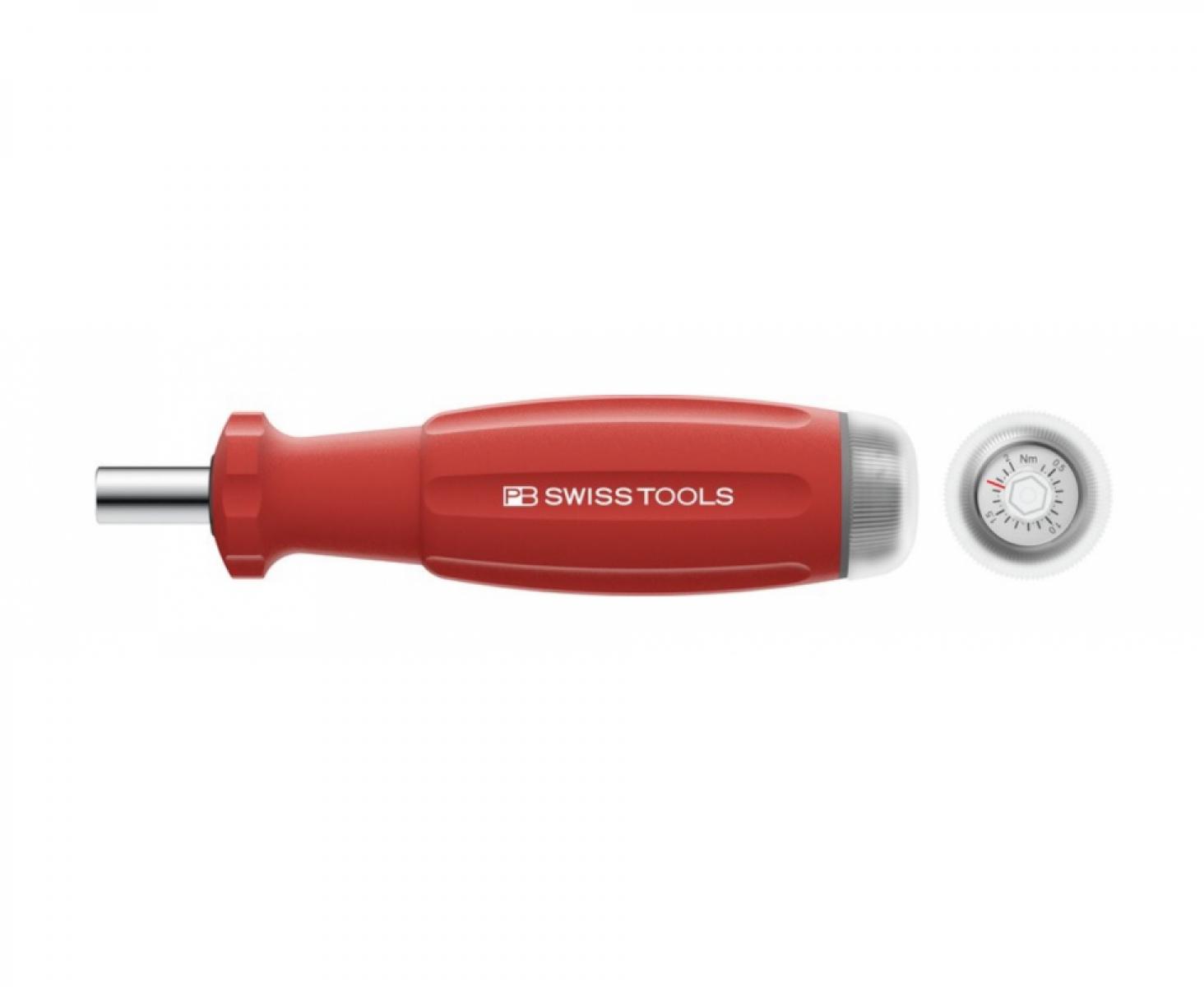 Динамометрическая рукоятка MecaTorque PB Swiss Tools PB 8317.M 0.4-2.0 Nm для сменных бит C6,3 и Е6,3