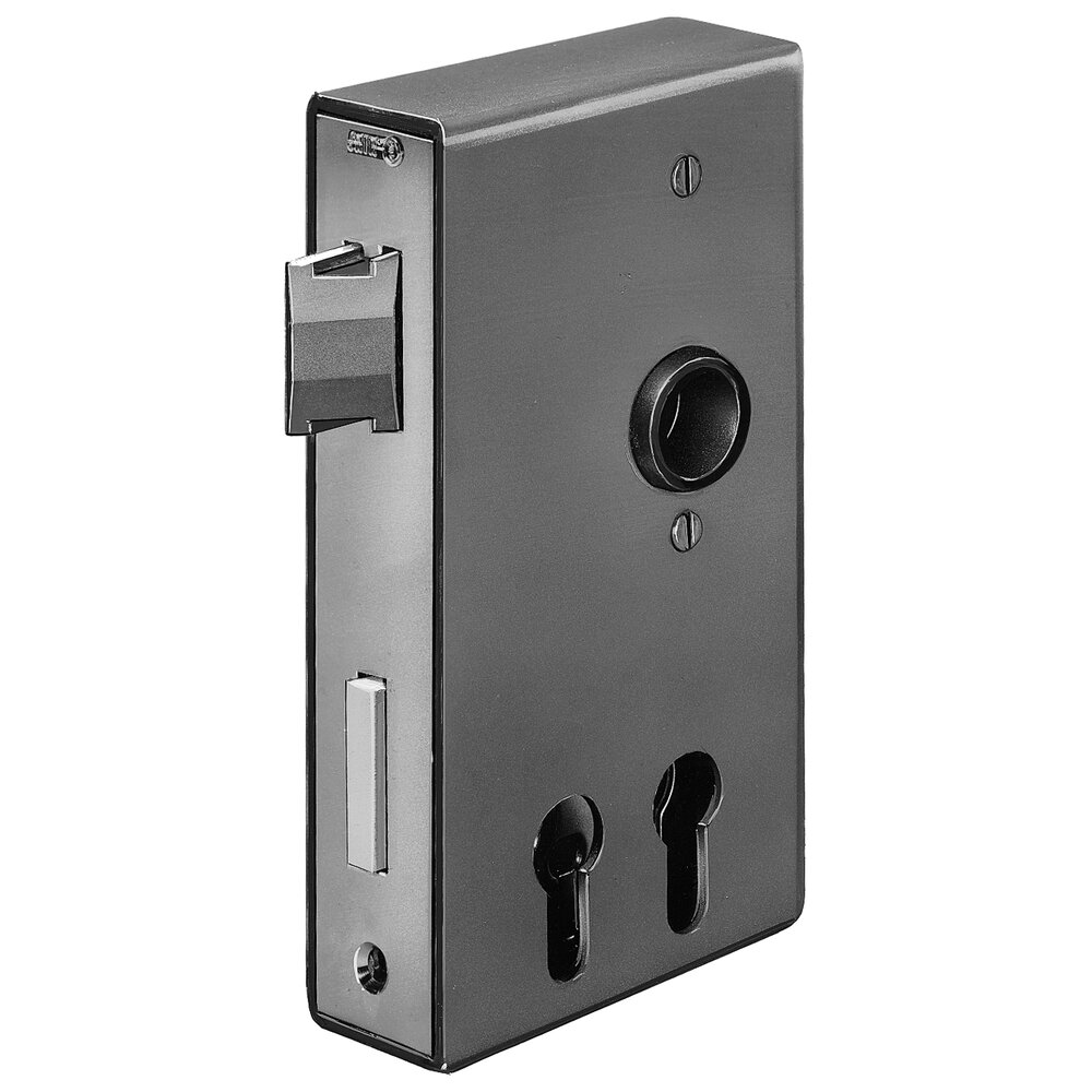 Корпус замка для двух профильных цилиндров, металлический АМF 11163