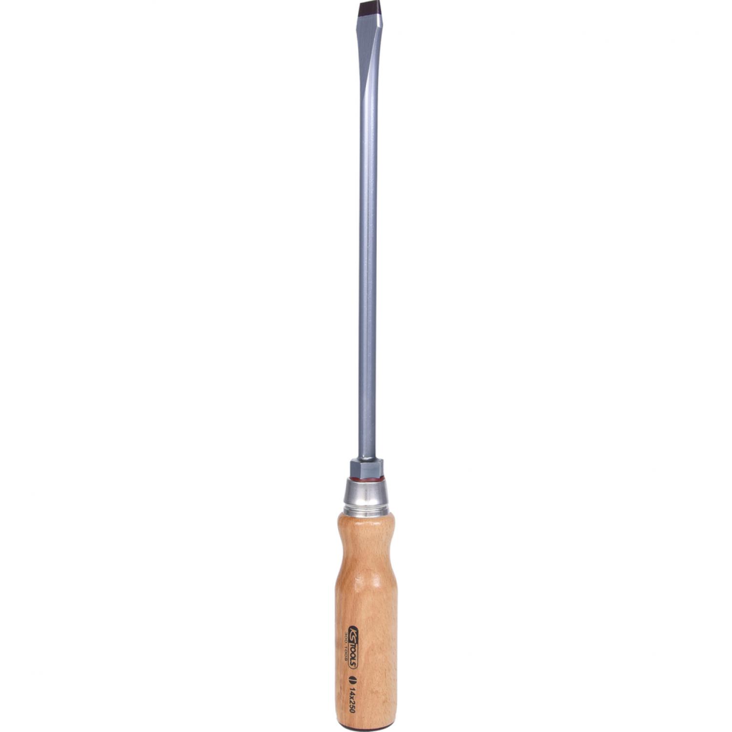 Шлицевая отвертка ERGOTORQUE WOOD, 14 мм