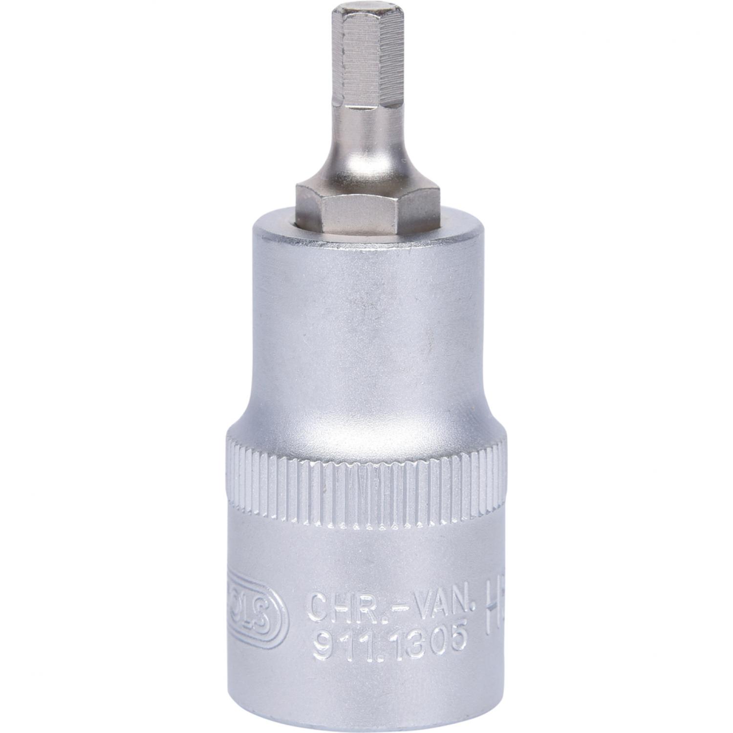 картинка Торцовая головка с битом 1/2" с внутренним шестигранником, короткая, 5 мм от магазина "Элит-инструмент"