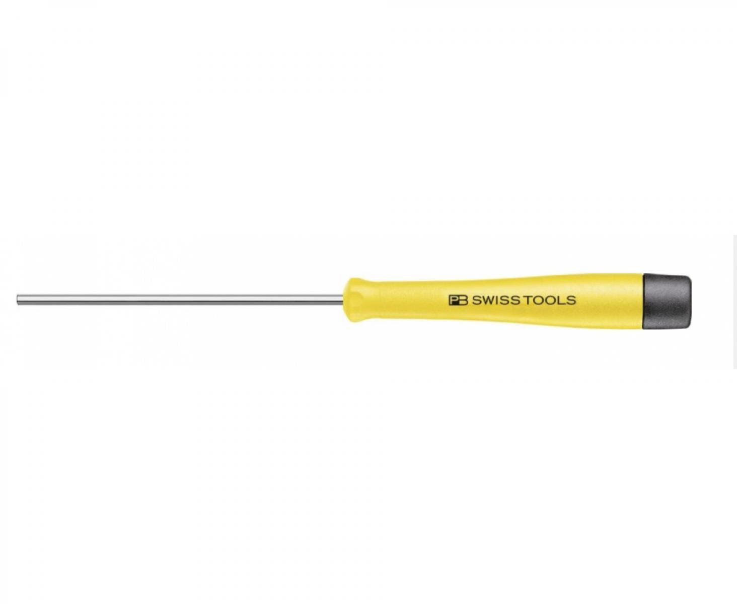 картинка Отвертка прецизионная антистатическая HEX ESD PB Swiss Tools PB 1123.2-80 M2 от магазина "Элит-инструмент"