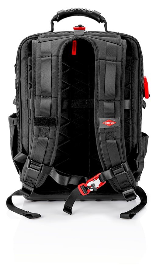 картинка Рюкзак инструментальный для электрики, 22 предмета Modular X18 Electro (KNIPEX, Германия) от магазина "Элит-инструмент"