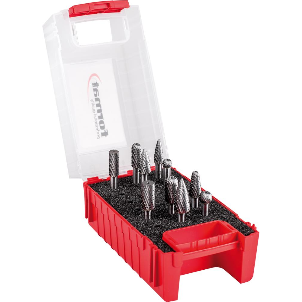 Набор борфрез HM C 6 мм 10 шт. FORMAT 2600 0010 Fplus