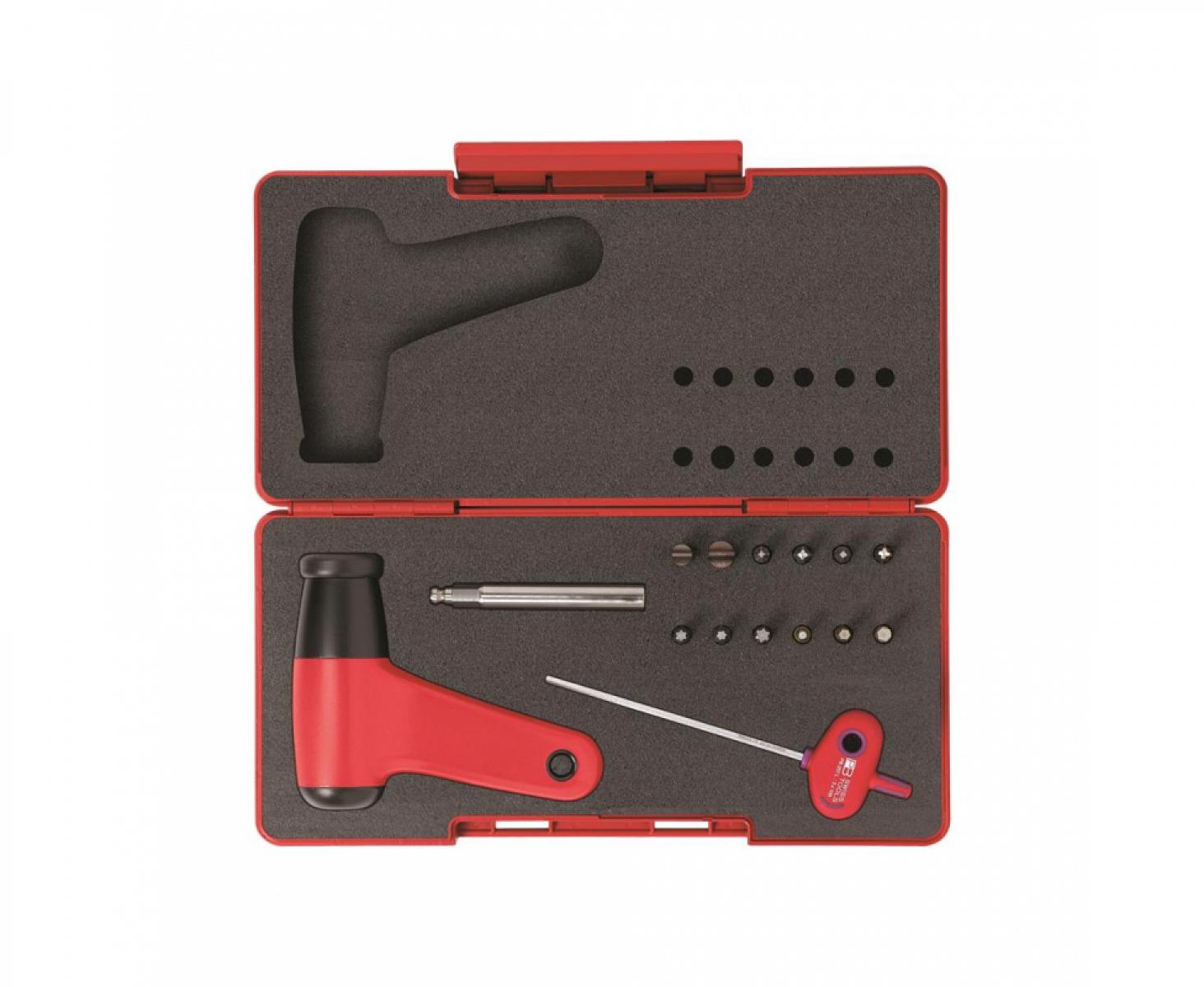 Набор динамометрический DigiTorque 3.2 - 16.0 Нм PB Swiss Tools PB 8325.Set B1 для сменных бит C6,3