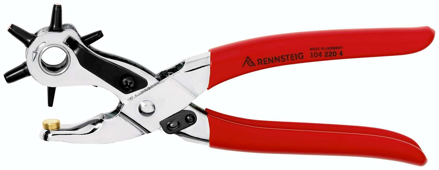 картинка Дыропробивные клещи револьверного типа RENNSTEIG 104 220 4 от магазина "Элит-инструмент"