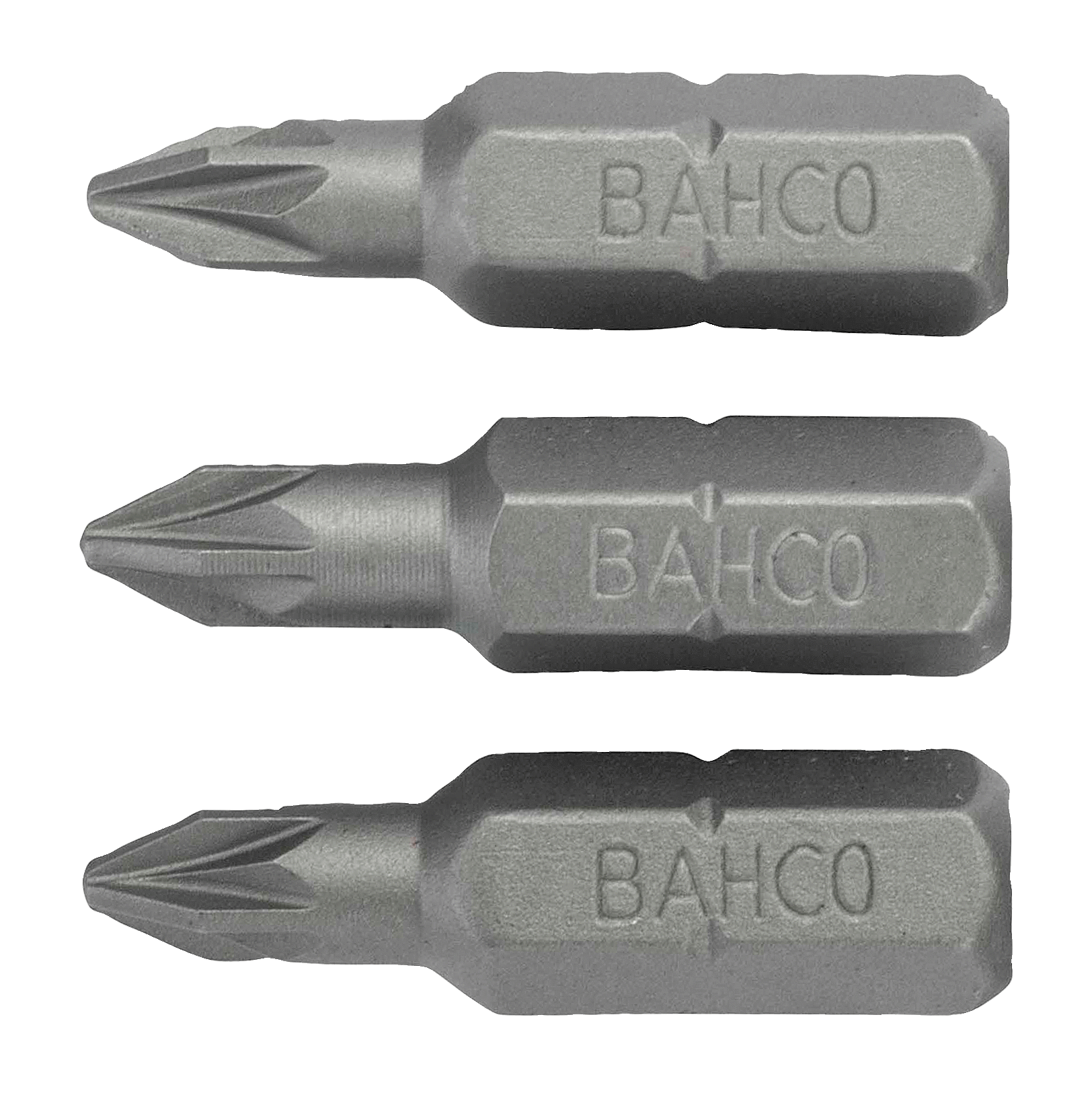картинка Стандартные биты для отверток Pozidriv, 25 мм BAHCO 59S/PZ1-3P от магазина "Элит-инструмент"