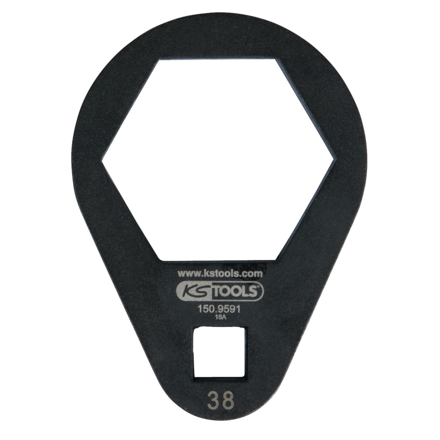 Комплект ключей  3/8“, тонкие, 38 мм