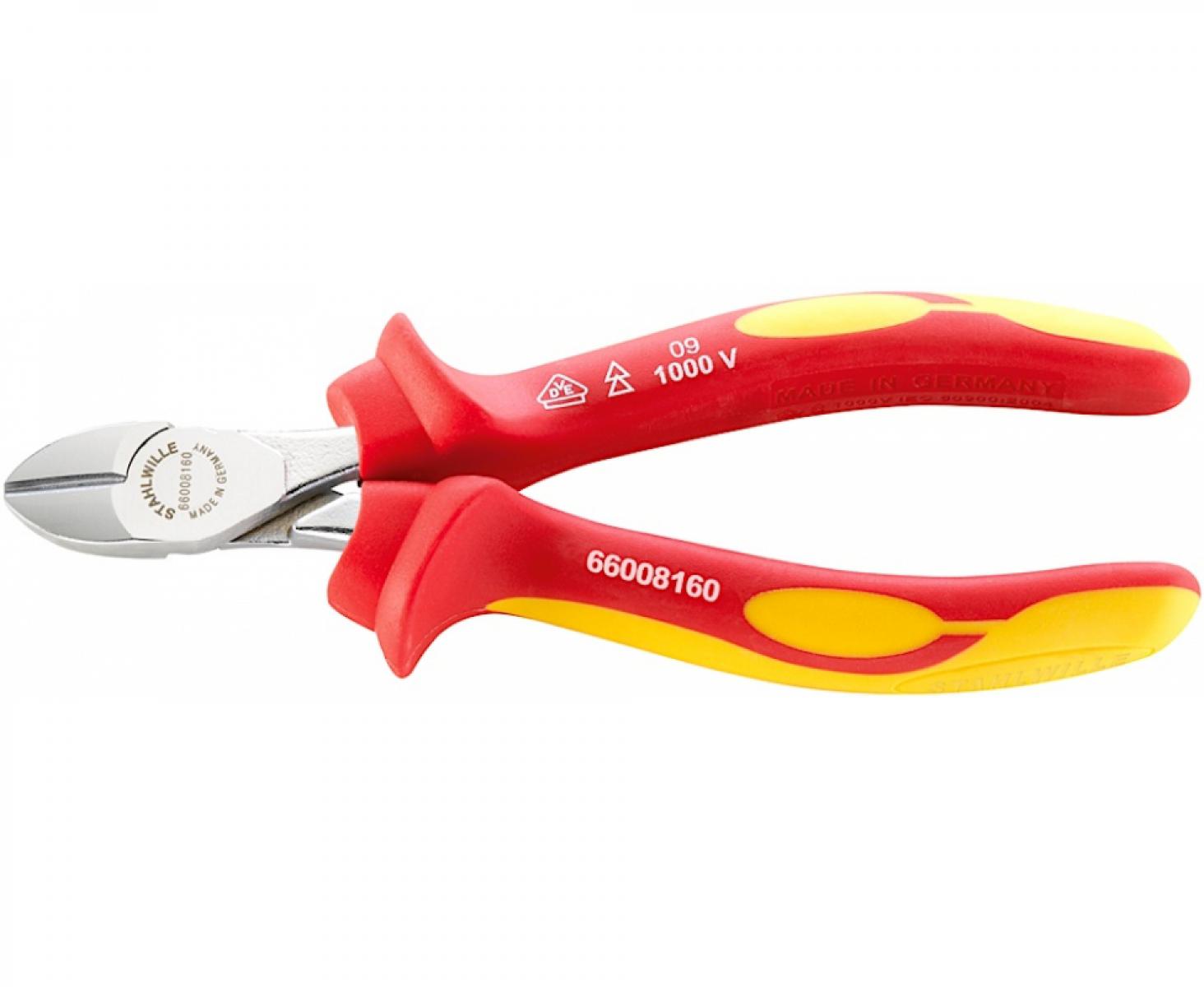 картинка Кусачки боковые VDE 6600 8 160 мм Stahlwille 66008160 от магазина "Элит-инструмент"