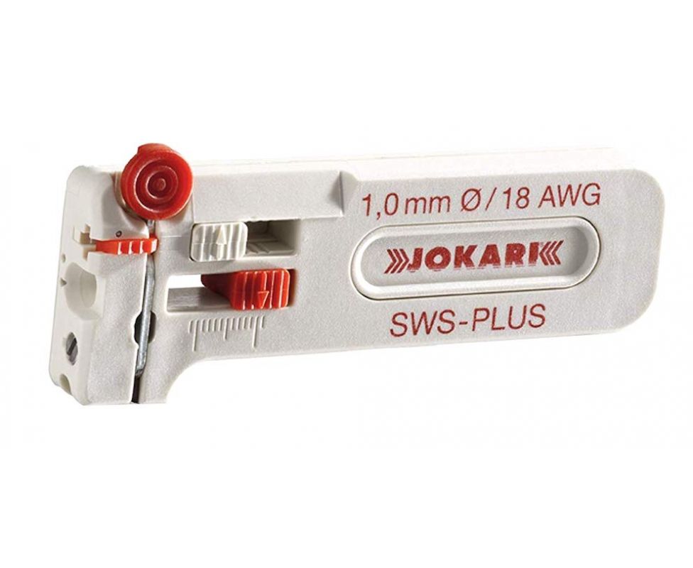 картинка Инструмент SWS-Plus 100 для снятия изоляции с телекоммуникационных кабелей Jokari JK 40115 от магазина "Элит-инструмент"