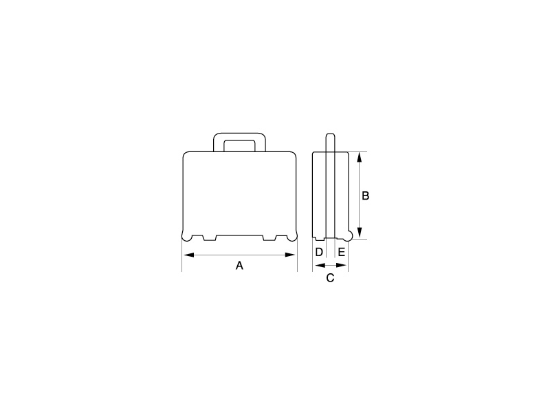 картинка Жесткий кейс BAHCO 4750RC01 от магазина "Элит-инструмент"