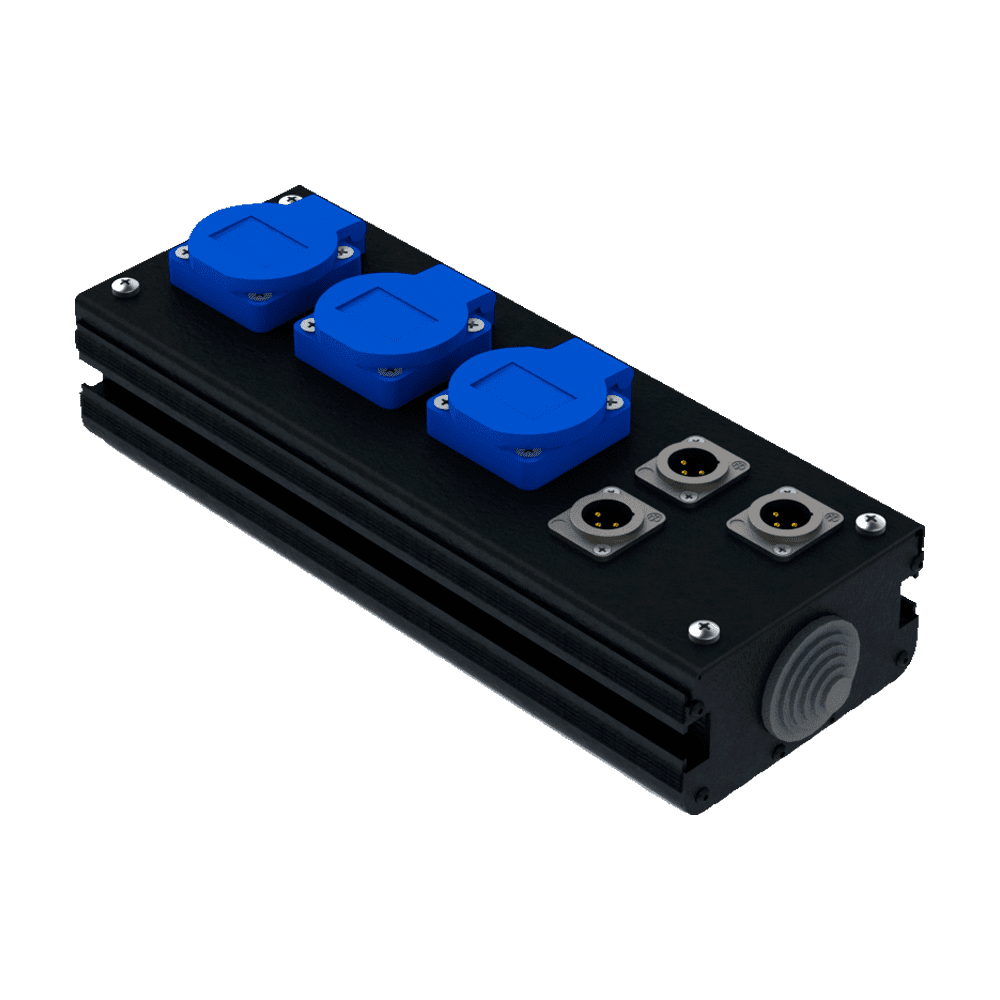 Коробка коммутационная проходная CB 03-3M