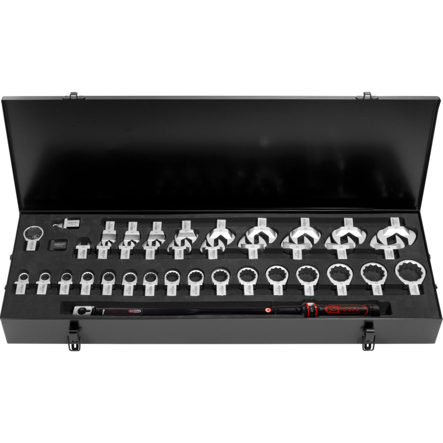 Комплект вставных динамометрических ключей ERGOTORQUE®precision 14x18 мм, 80-420 Нм, 39 шт KSTools 516.1685