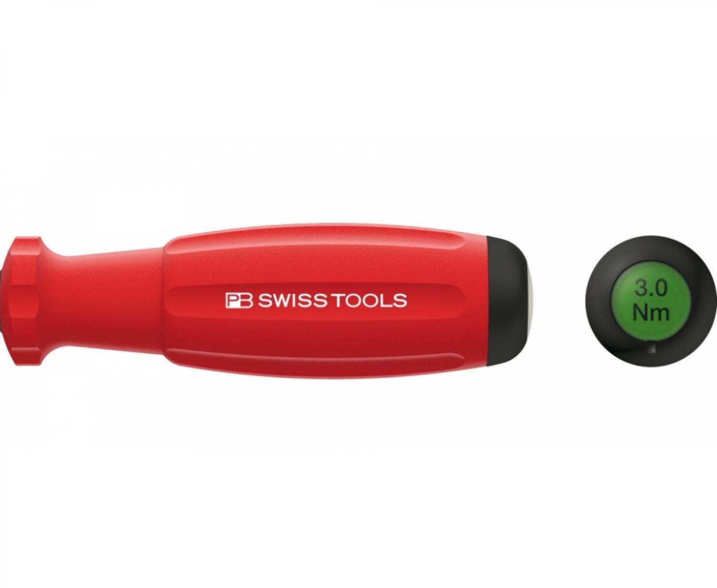 картинка Динамометрическая рукоятка MecaTorque PB Swiss Tools PB 8314.A 3.0 Nm для сменных лезвий от магазина "Элит-инструмент"