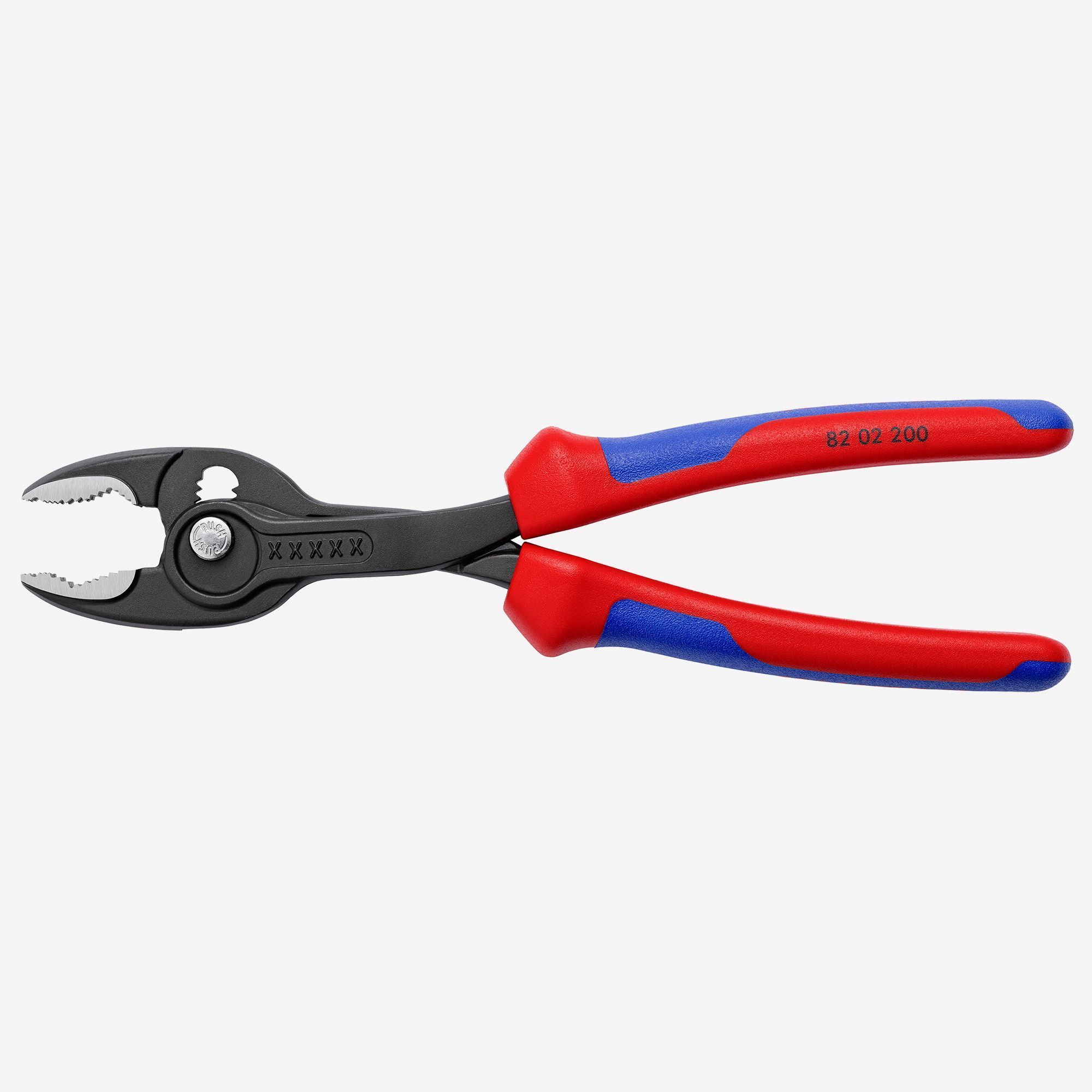 картинка Клещи захватные для скользящих шарниров Twin Grip 8 "- MultiGrip Knipex KN-8202200 от магазина "Элит-инструмент"