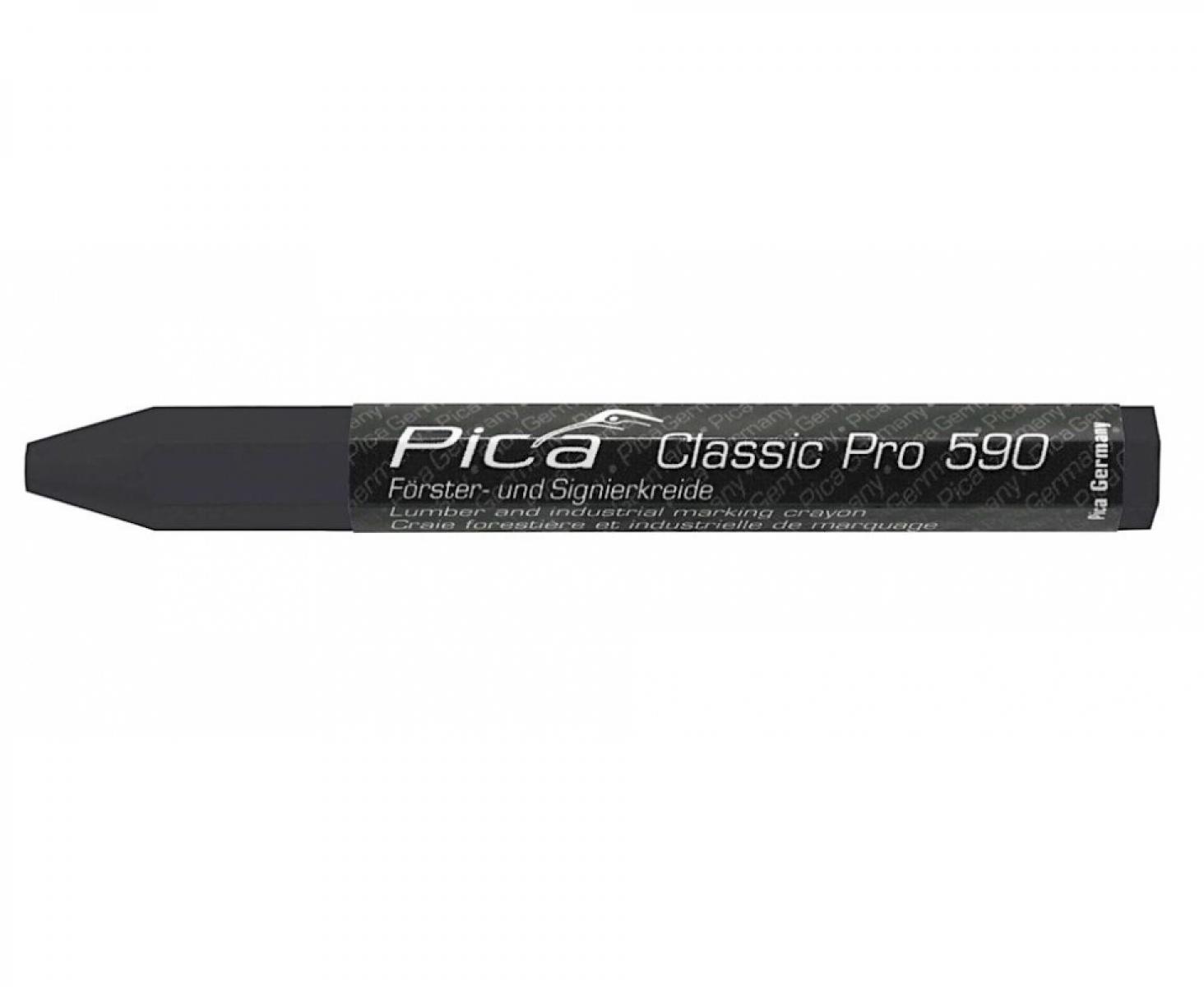 картинка Мелок восковой черный Classic Pro Pica 590/46 от магазина "Элит-инструмент"