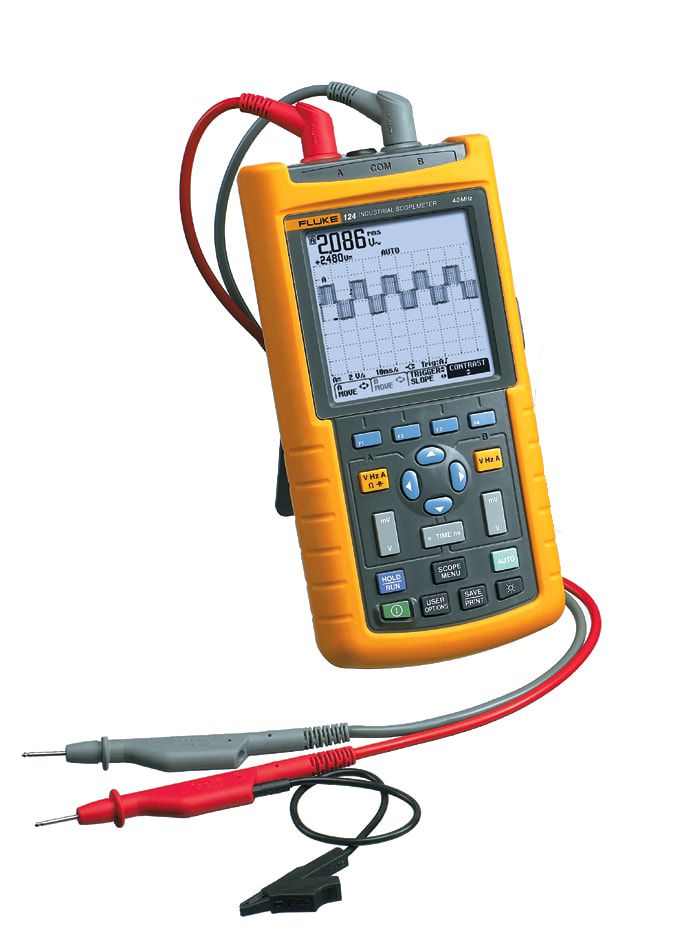 картинка Осциллограф Fluke 124 2064049 от магазина "Элит-инструмент"