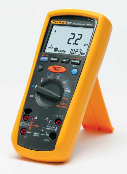 Мегаомметры-мультиметры Fluke 1577 и 1587