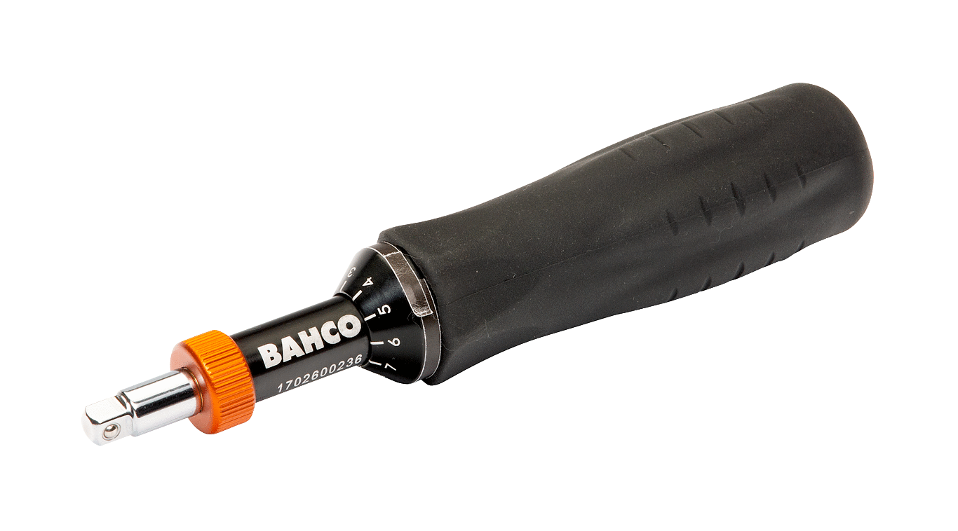 Регулируемая динамометрическая отвертка с оконной шкалой измерений в Н·м BAHCO TSS120