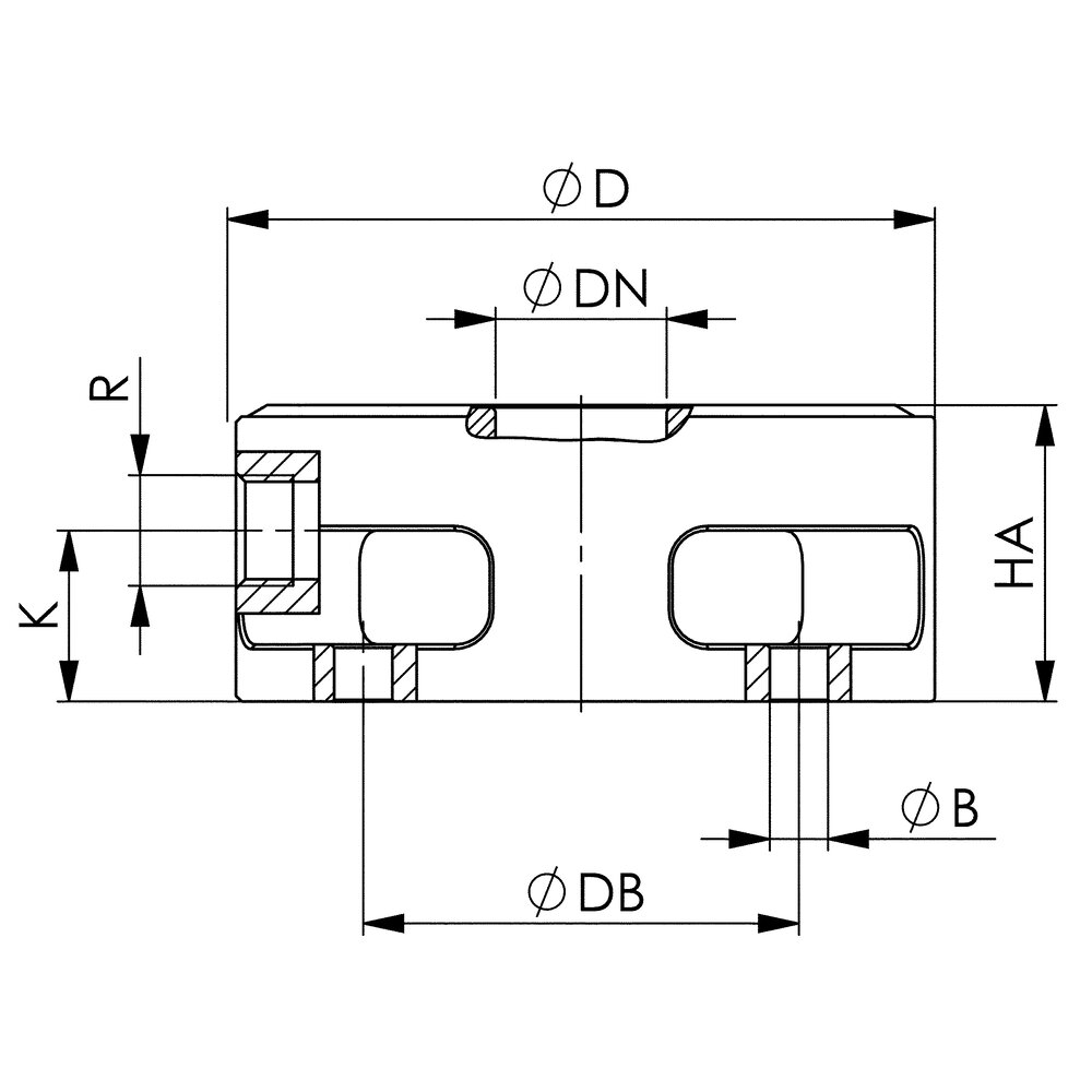 картинка Зажимной модуль для поверхностного монтажа АМF 306159 от магазина "Элит-инструмент"