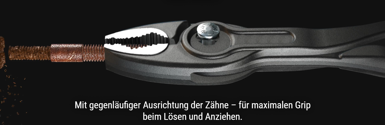 картинка Клещи захватные для скользящих шарниров Twin Grip 8 "- MultiGrip Knipex KN-8202200 от магазина "Элит-инструмент"