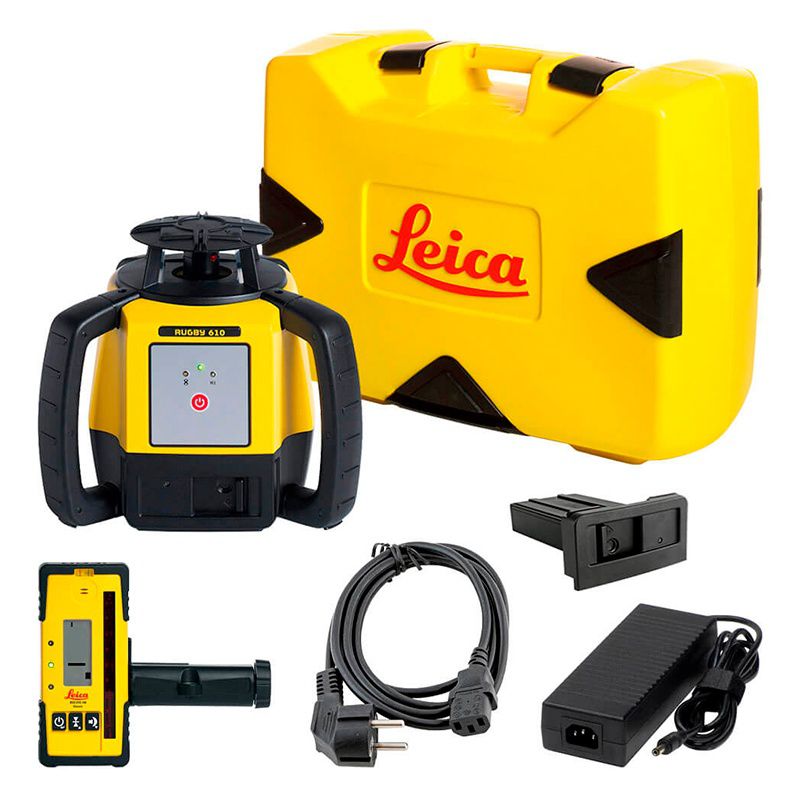 Ротационный нивелир Leica Rugby 610 комплект 6015673