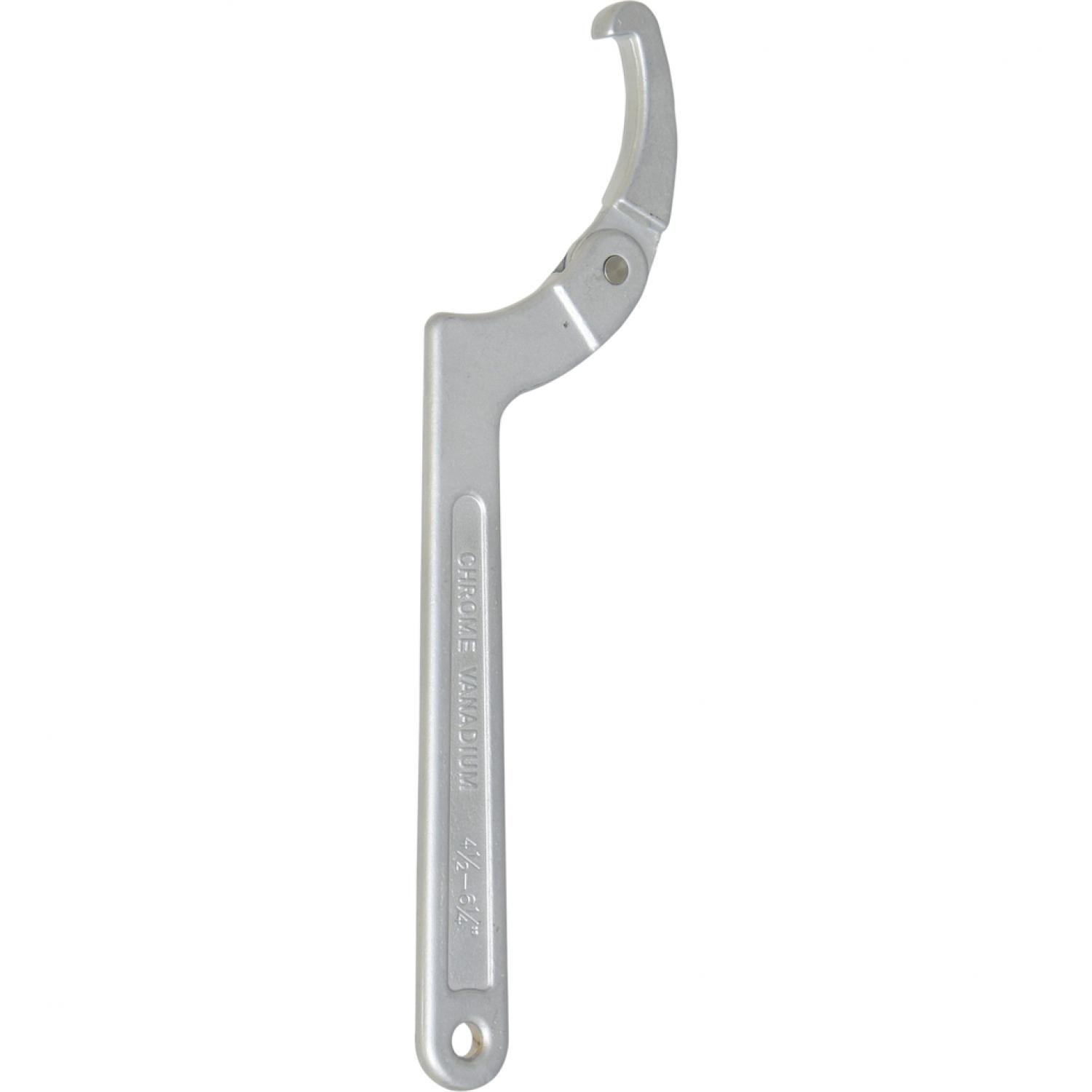 Шарнирный крючковый ключ с носиком, 114-158 мм
