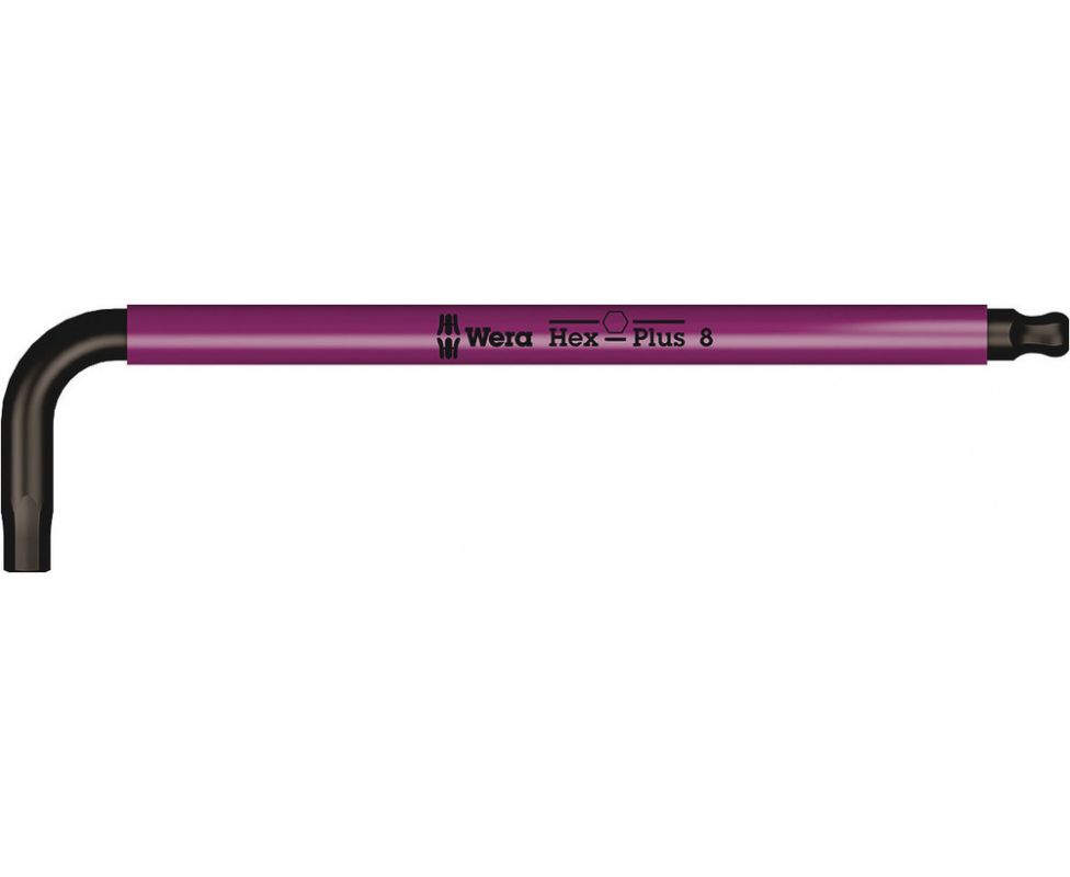 картинка 950 SPKL Г-образный ключ, метрический Multicolour, BlackLaser Wera WE-022604 от магазина "Элит-инструмент"