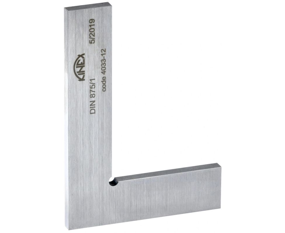 картинка Угольник плоский Kinex 4033-12-015 150x100 мм DIN 875 от магазина "Элит-инструмент"