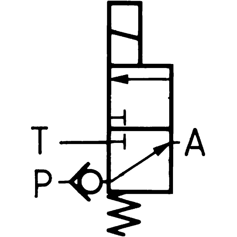 картинка Седельный клапан, 3/2-ходовой АМF 564577 от магазина "Элит-инструмент"