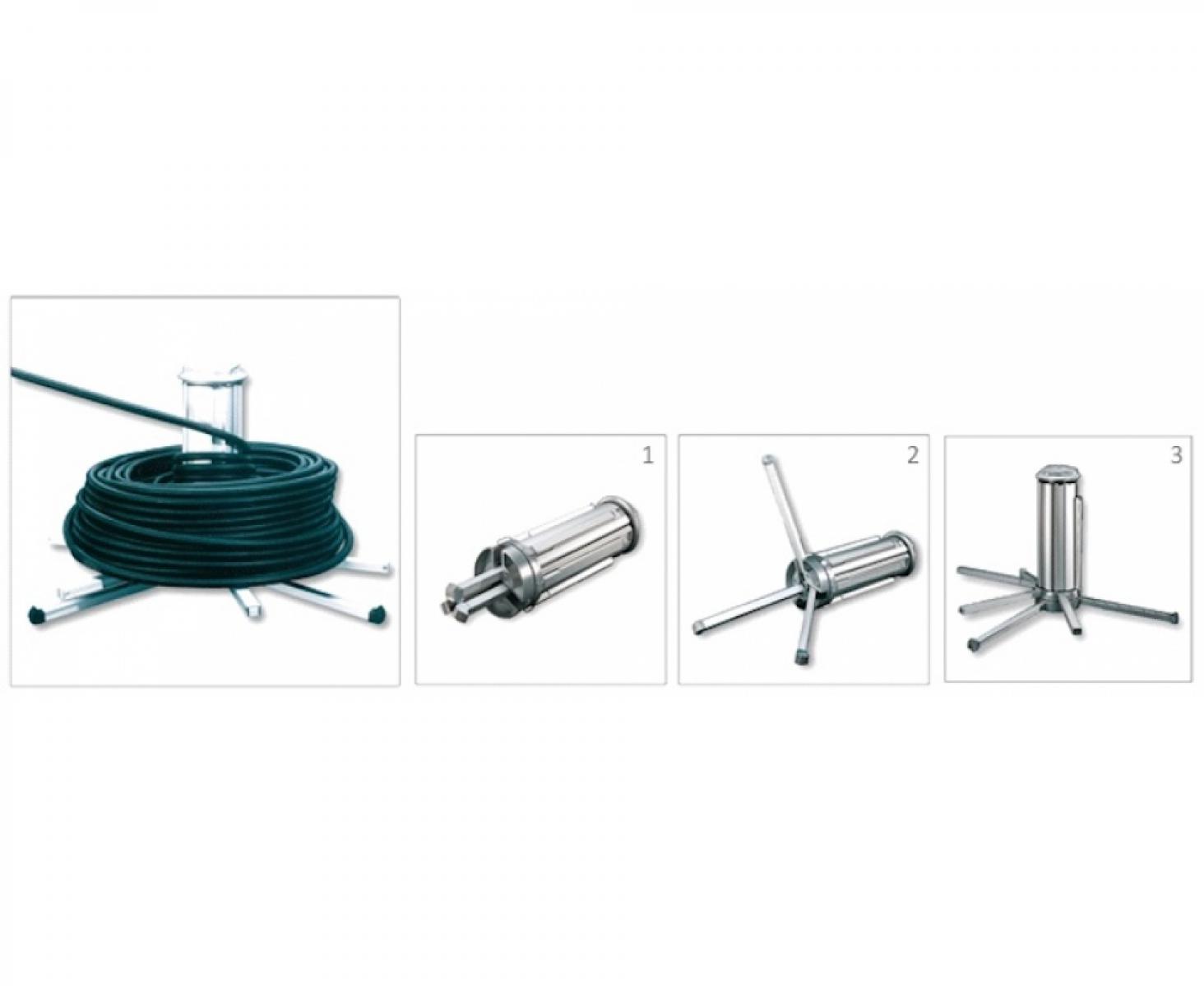 картинка Размотчик кабеля в бухтах до 80 кг переносной Uniroller 100 Klauke rol90220 от магазина "Элит-инструмент"