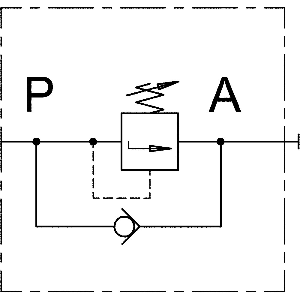 картинка Последовательный клапан АМF 408401 от магазина "Элит-инструмент"