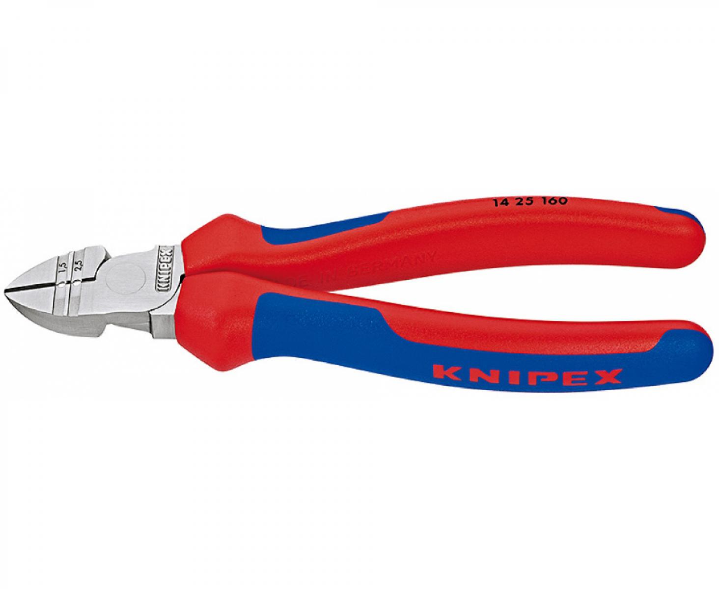 Кусачки боковые для удаления изоляции Knipex KN-1425160