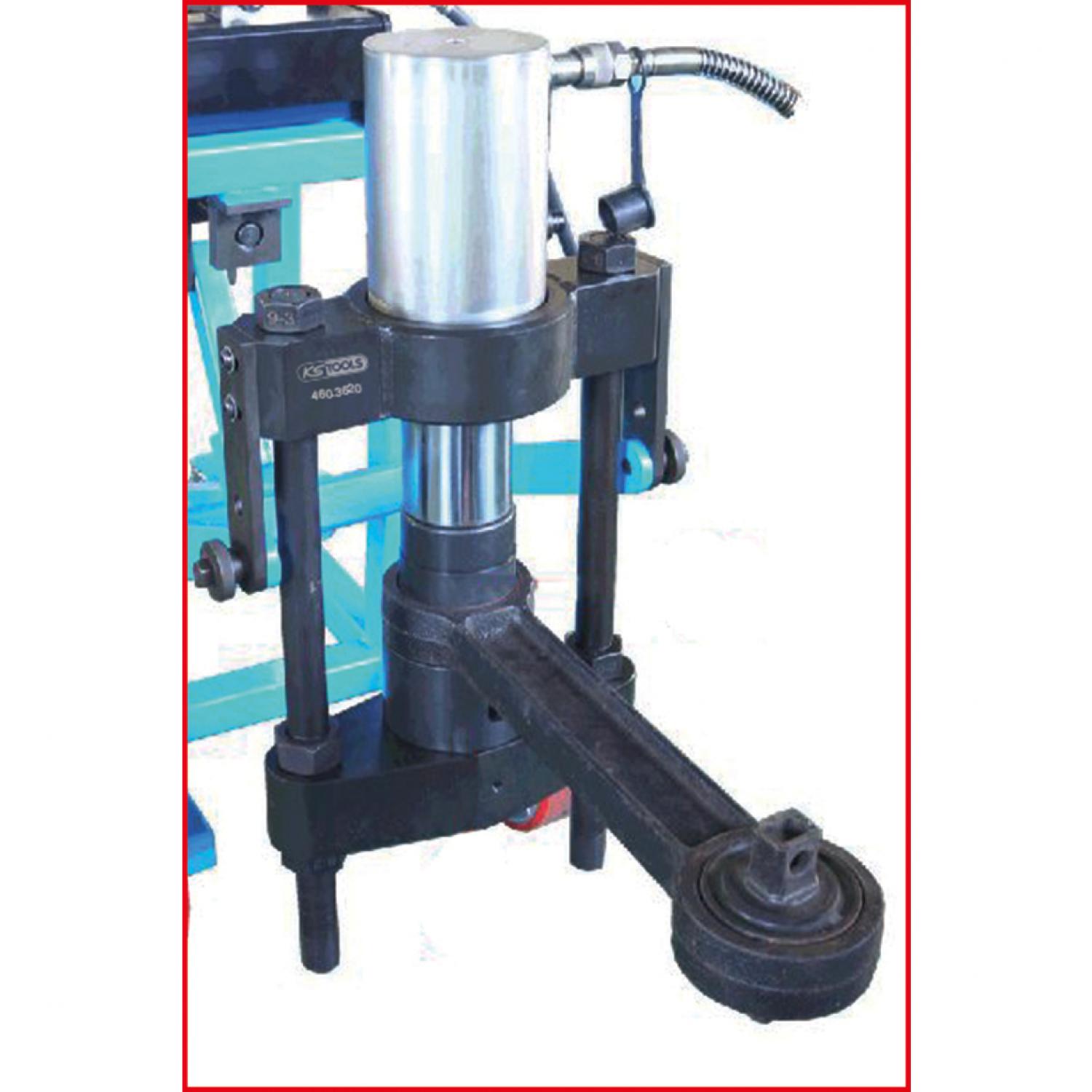 картинка Пресс для шкворня поворотного кулака, 75 т, с комплектом гильз, 29 шт от магазина "Элит-инструмент"