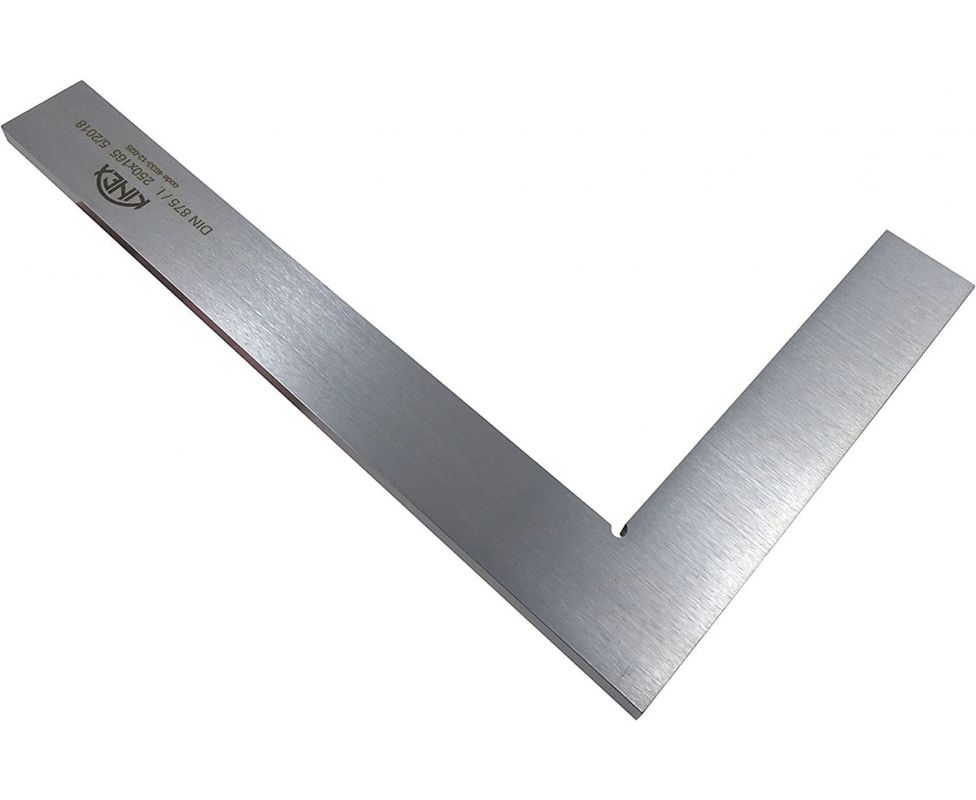 картинка Угольник плоский Kinex 4033-12-025 250x165 мм DIN 875 от магазина "Элит-инструмент"