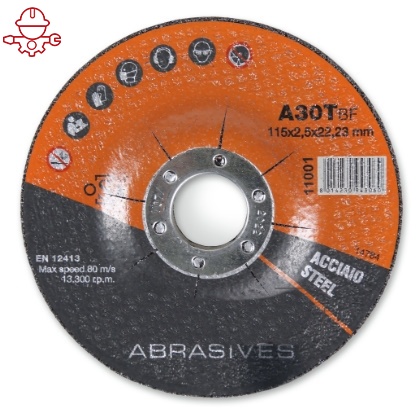 11001- Абразивно-отрезной стальной диск с утопленным центром BETA 110010076