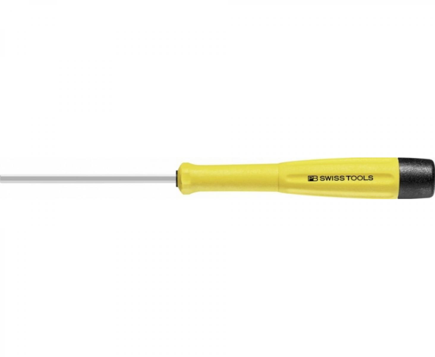 картинка Отвертка прецизионная антистатическая HEX ESD PB Swiss Tools PB 8123.1,5-65 ESD M1,5 от магазина "Элит-инструмент"