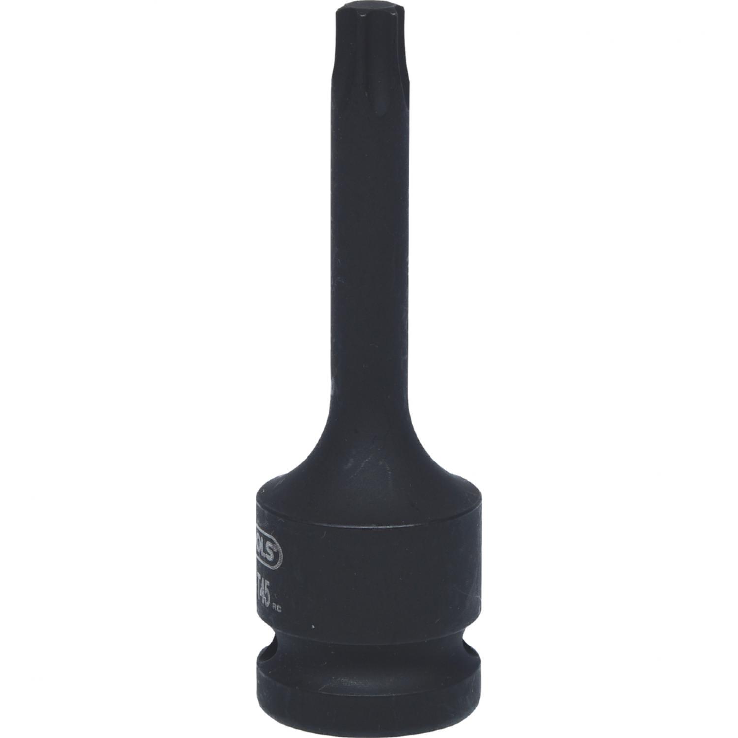 картинка Силовая торцовая головка с битом 1/2" с профилем Torx, длинная, T45 подвеска от магазина "Элит-инструмент"