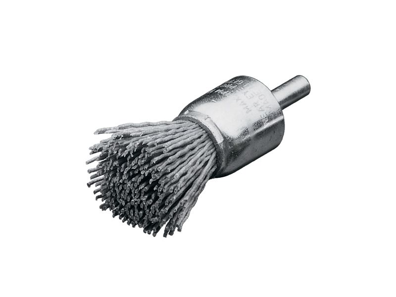 Щетка концевая с хвостовиком 6 мм волокно с карбидом кремния диаметр 17 мм длина 22 мм ворс SIC 320/0.6
