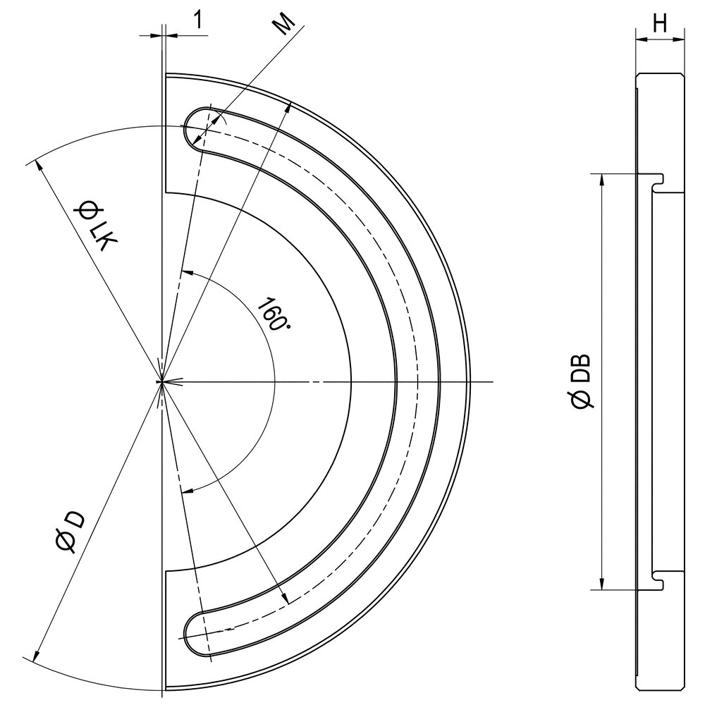картинка Зажимной фланец, комплект АМF 426833 от магазина "Элит-инструмент"