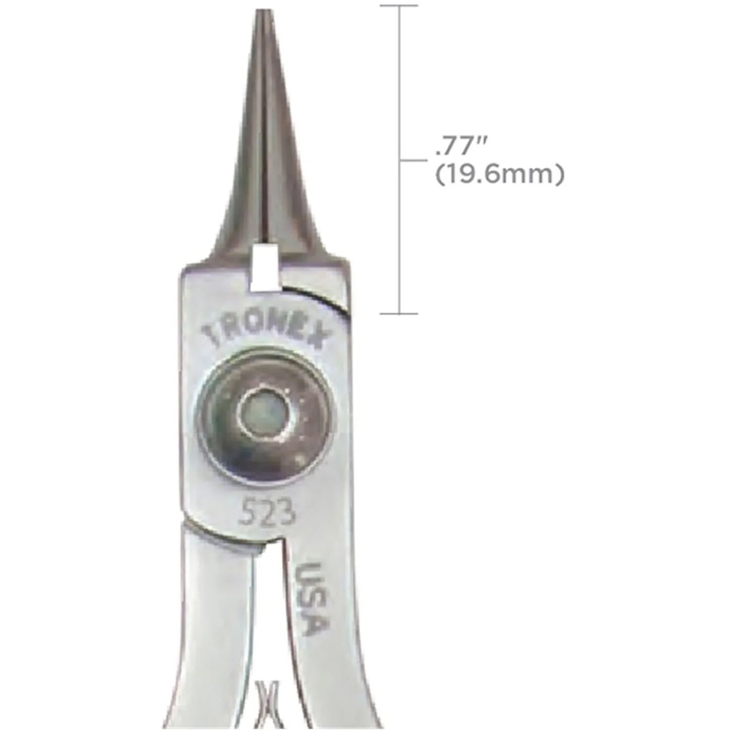 картинка P523/P723 • Плоскогубцы с игольчатым наконечником - Короткий наконечник P723 от магазина "Элит-инструмент"