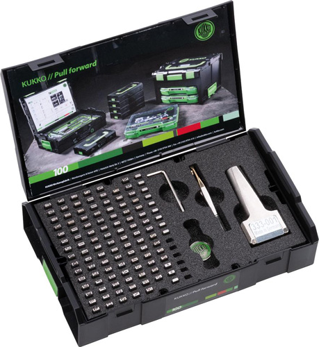 картинка Набор перфорированных цифр / букв, 115 штук, шрифт, высота 3.0 мм, крепление 10 TURNUS 333-030/42 46006 209Fplus от магазина "Элит-инструмент"