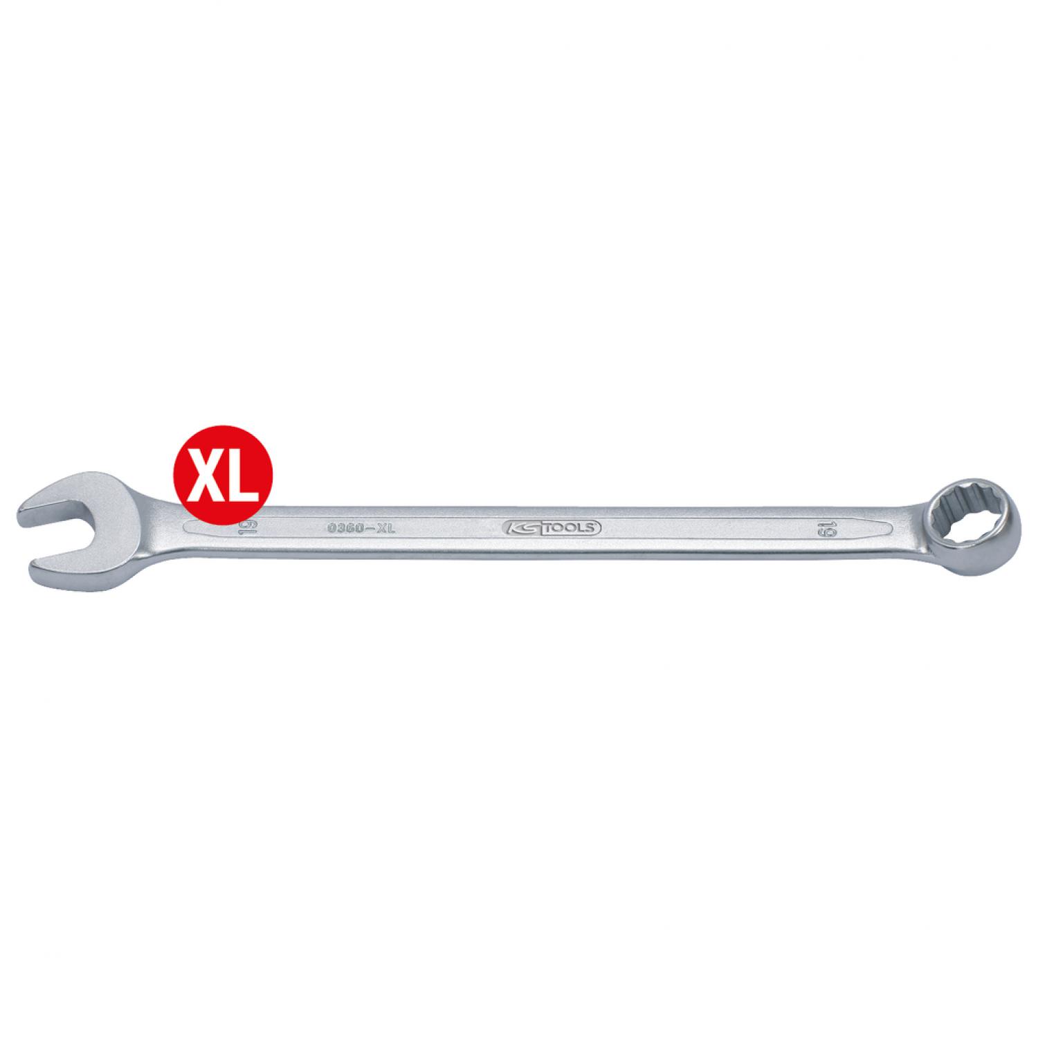 Комбинированный ключ размера XL, изогнутый, 9 мм