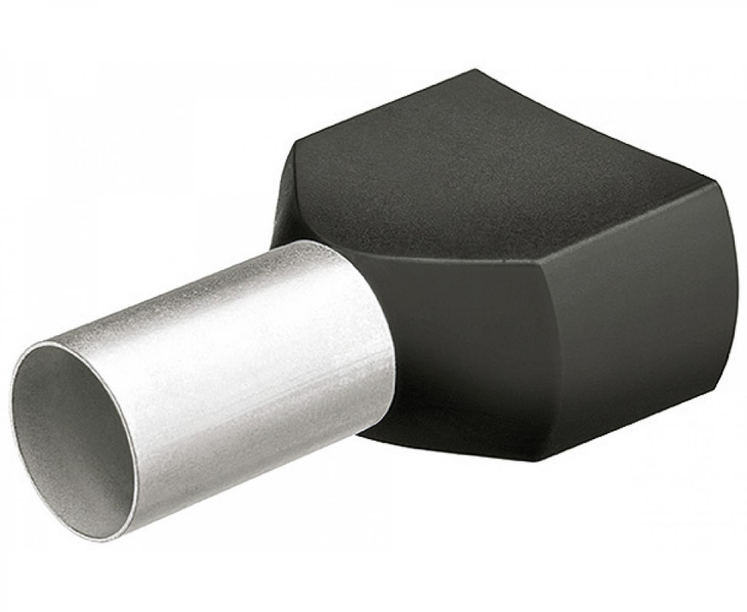 картинка Сдвоенные концевые гильзы с пластиковым изолятором 200 шт. Knipex KN-9799373 от магазина "Элит-инструмент"